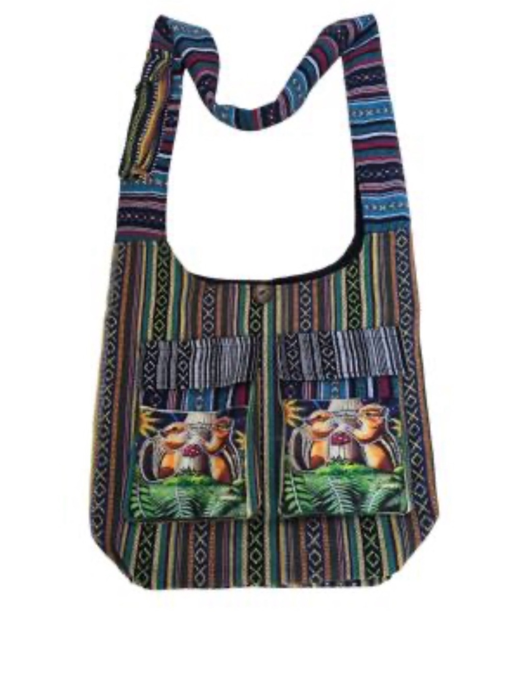 Rising International Hobo Bag - Woodland Squirrel & Mushroom